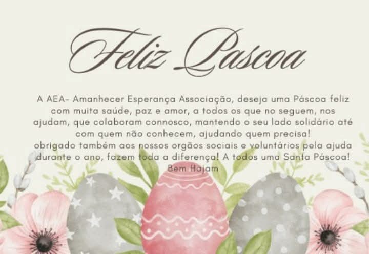 Feliz Páscoa